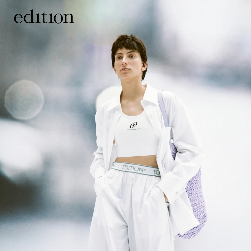 【抗菌】E+轻生活系列edition夏款修身运动背心#EBC2VET007