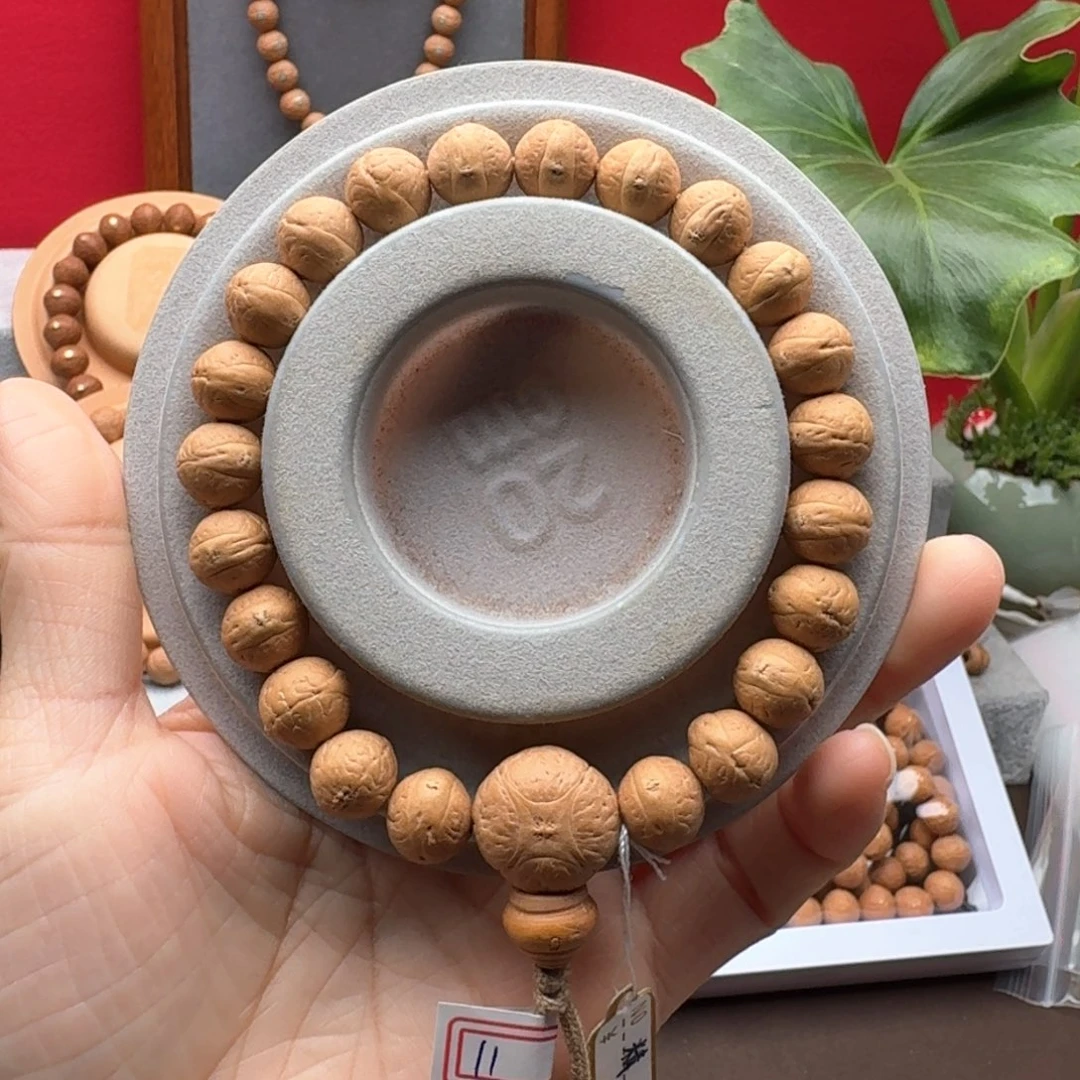 凤眼菩提手串润**院11左右精品素串