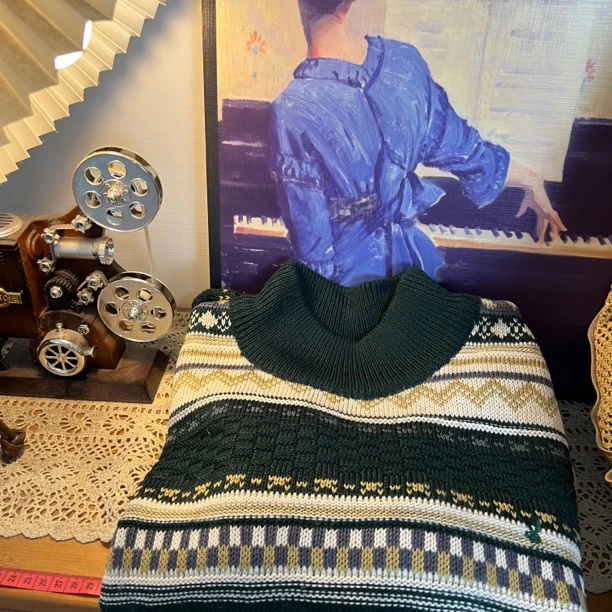 向日葵复古毛衣vintage(89-169直播链接)