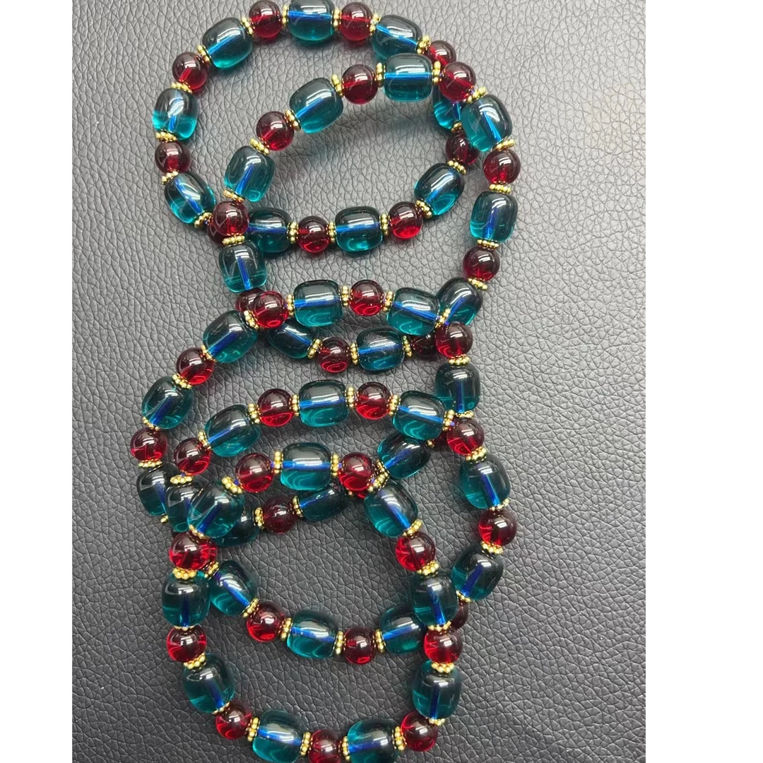 铁合金仿水晶手链 1880 多宝手链 拍一发一