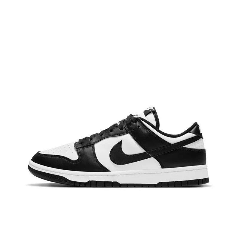 Nike/耐克 Dunk Low 男子黑白熊猫时尚休闲低帮板鞋 DD1391-100