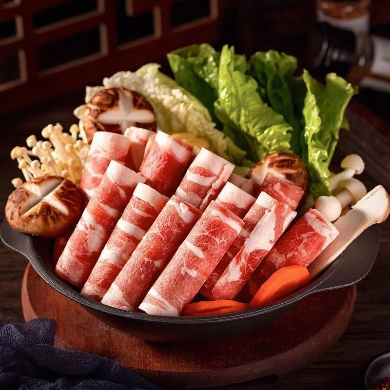 新鲜雪花肥牛卷牛肉卷牛肉片1斤5斤烧烤肉食材套餐火锅调理非原切