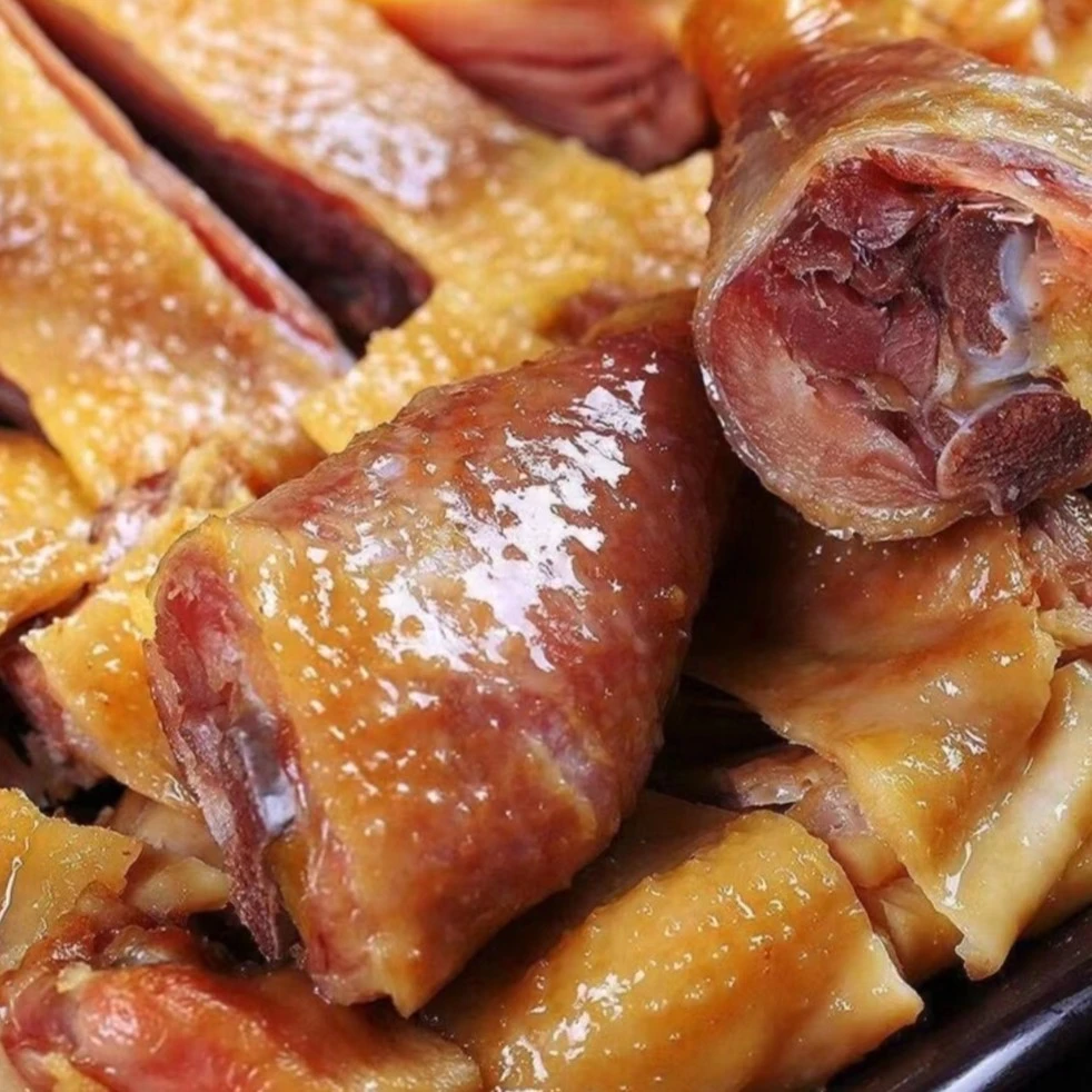 正宗荆门农家风干鸡手工腌制肉质紧实咸香味传统美味腊鸡无翅无爪