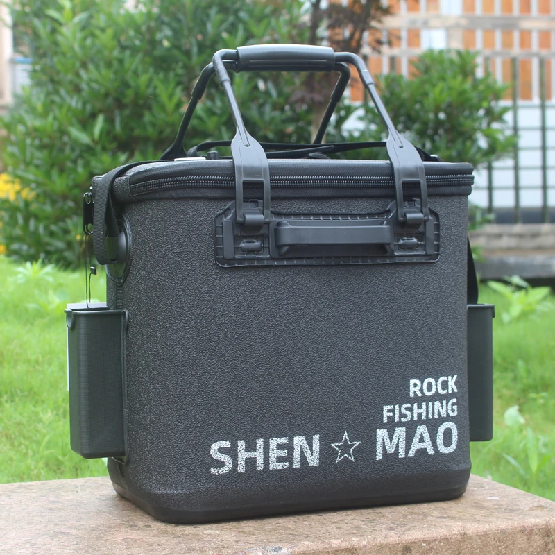 神猫shenmao钓鱼桶不折叠路亚插杆桶装鱼水箱磨砂耐用牢固品质好