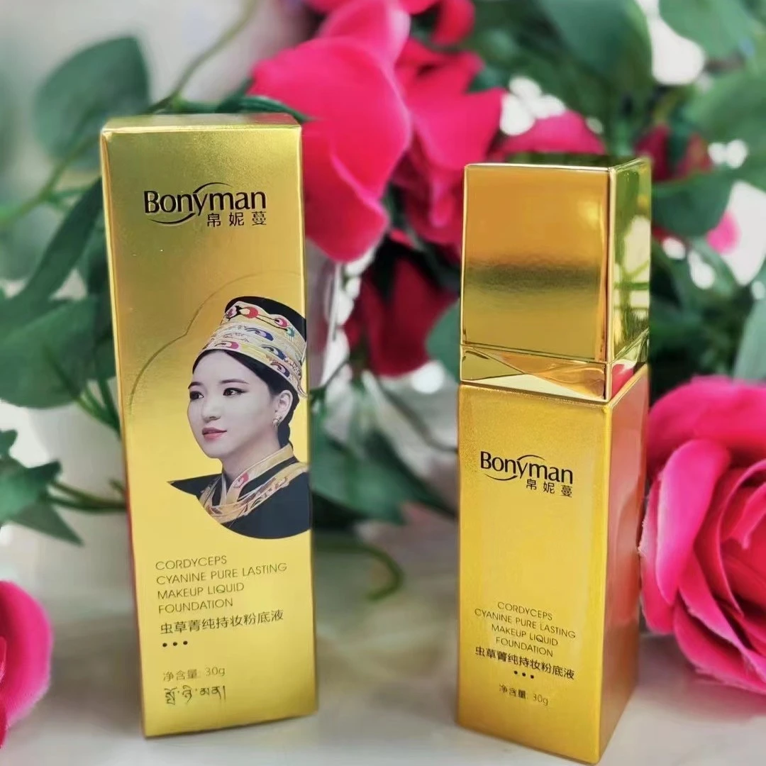 帛妮蔓虫草菁纯持妆粉底液30g