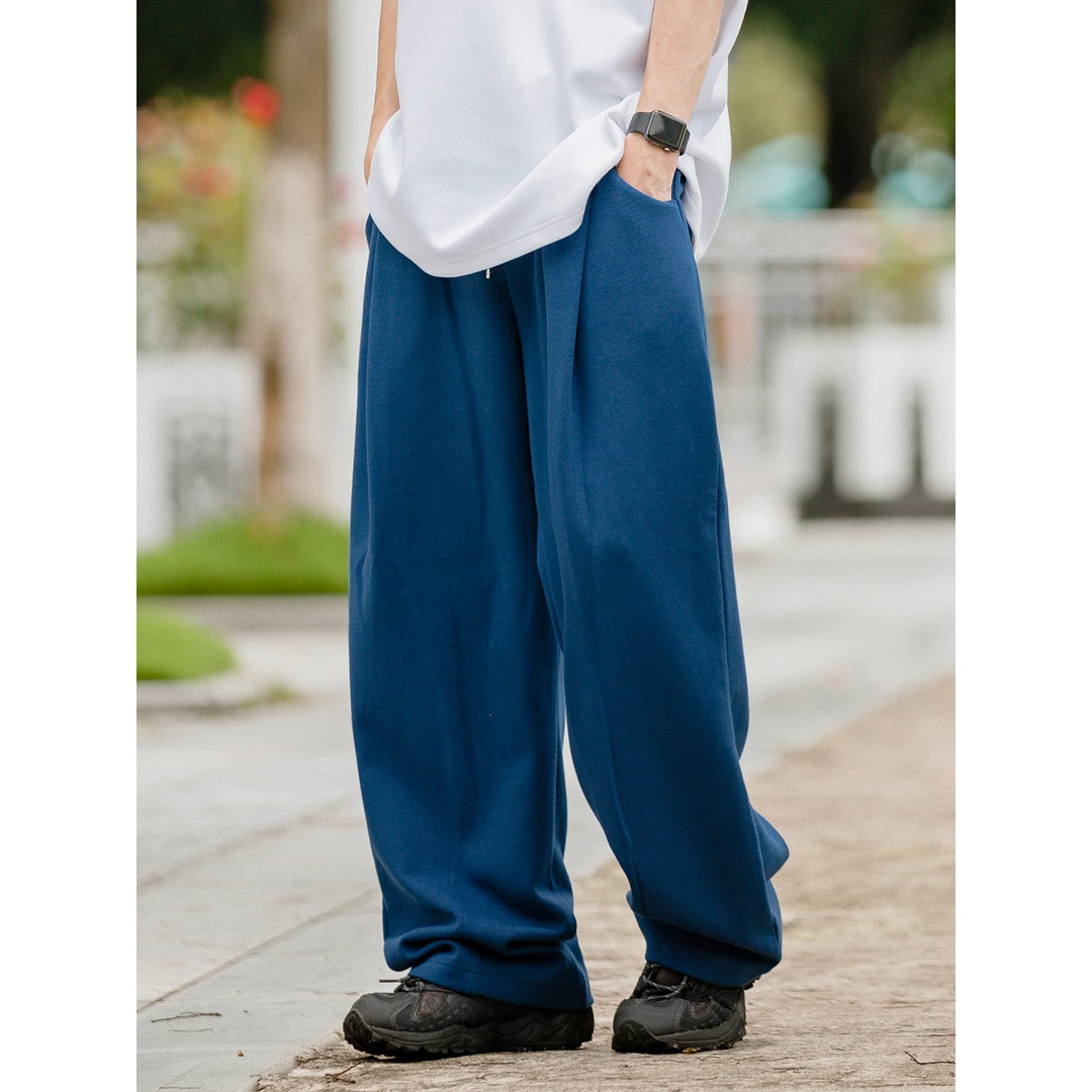 夏季新款潮流百搭宽松日系复古休闲港风中性休闲裤卫裤 LF23163清