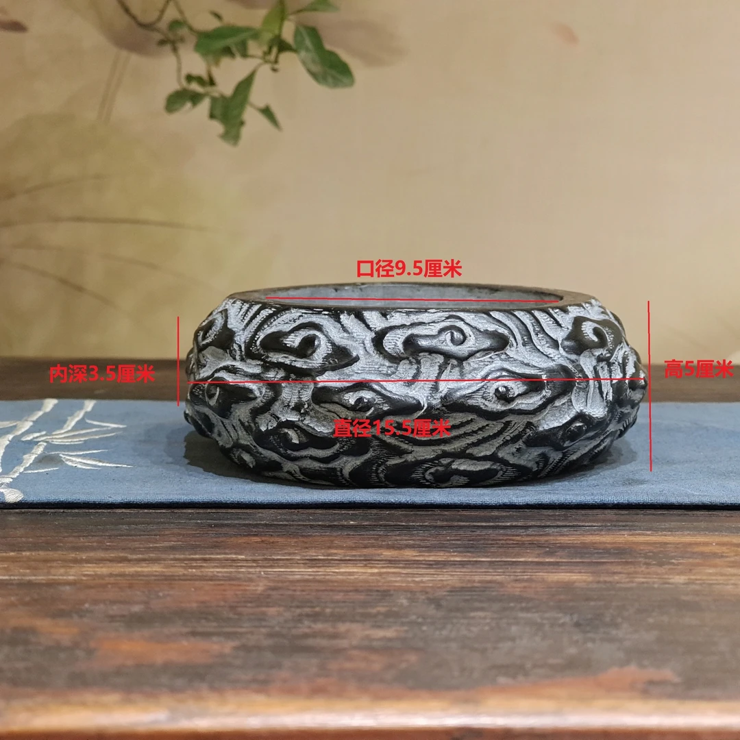 山西桌面摆件祥云纹盆