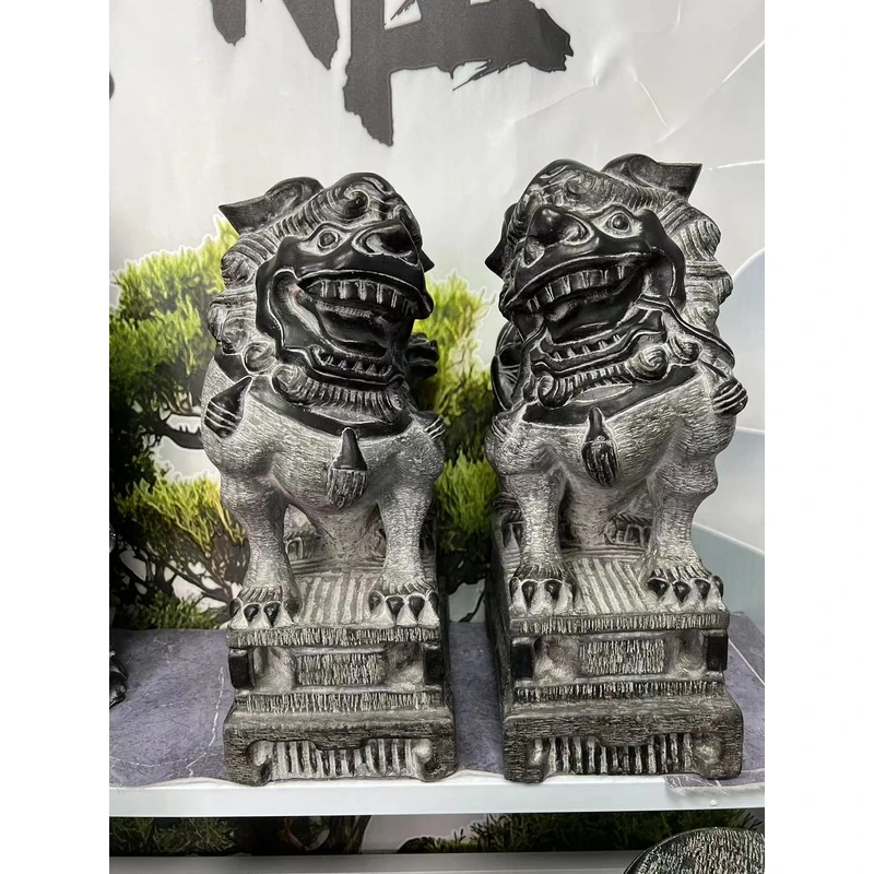 山西对狮42CM高子母狮喜狮