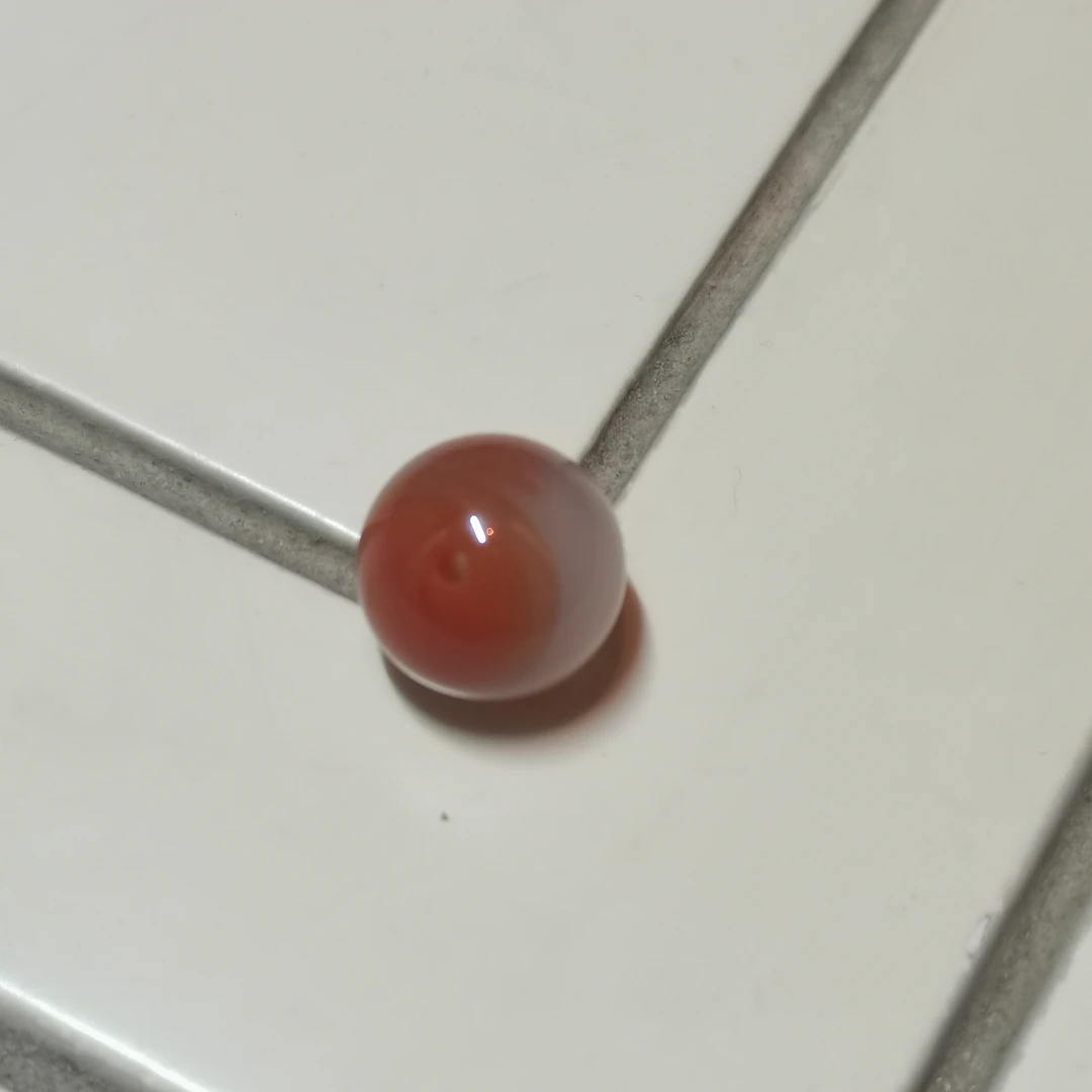 川料南红11mm单珠（多样性发货）