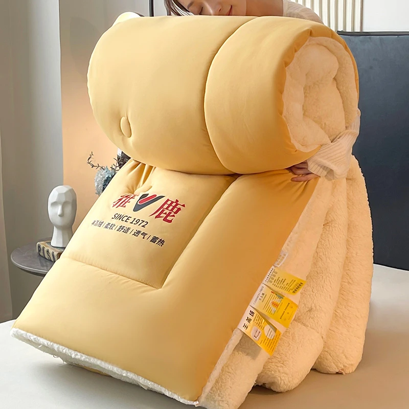 【新品上新】冬季羊羔绒加厚保暖春秋被冬被被芯单人保暖被蓄热