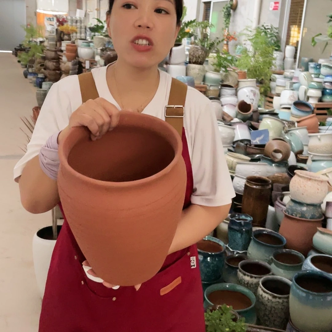 紫砂花盆高度30口径22