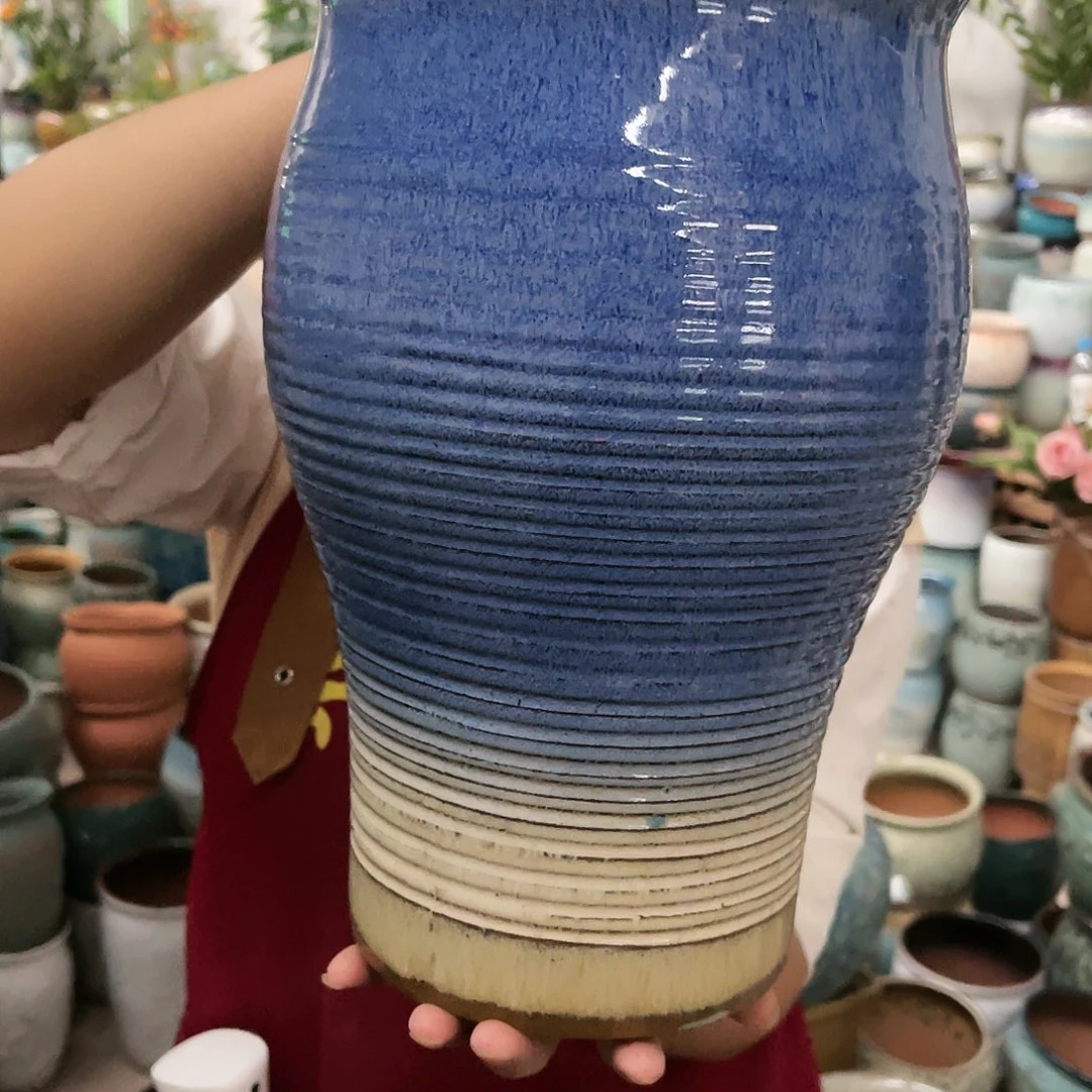 紫砂花盆高度30口径18