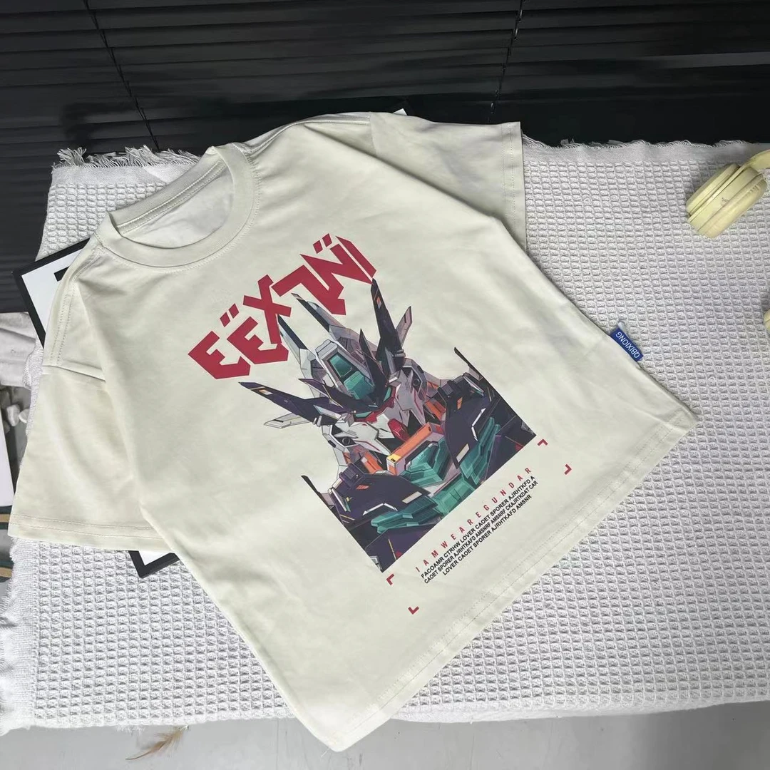 童装儿童夏款韩版时尚百搭潮流宽松圆领短袖T恤292381