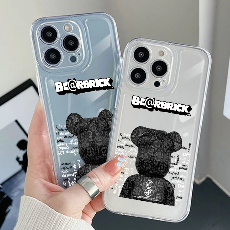 暴力熊苹果15手机壳适用于iphone11全包14/13耐磨12pro新款防摔