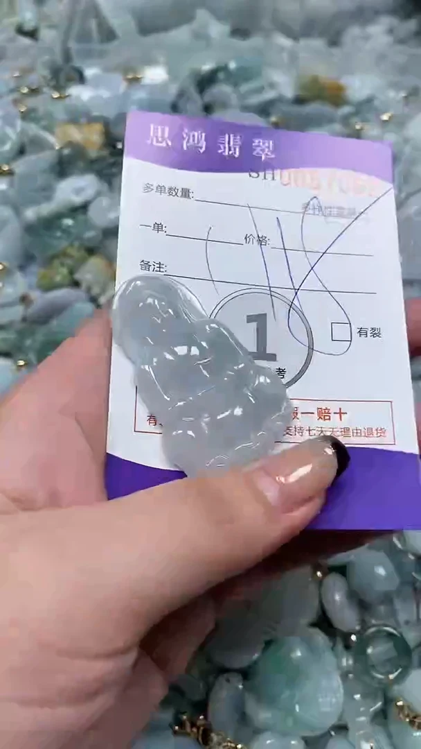 【闪购商品】翡翠颈饰未镶嵌闪购商品0057062