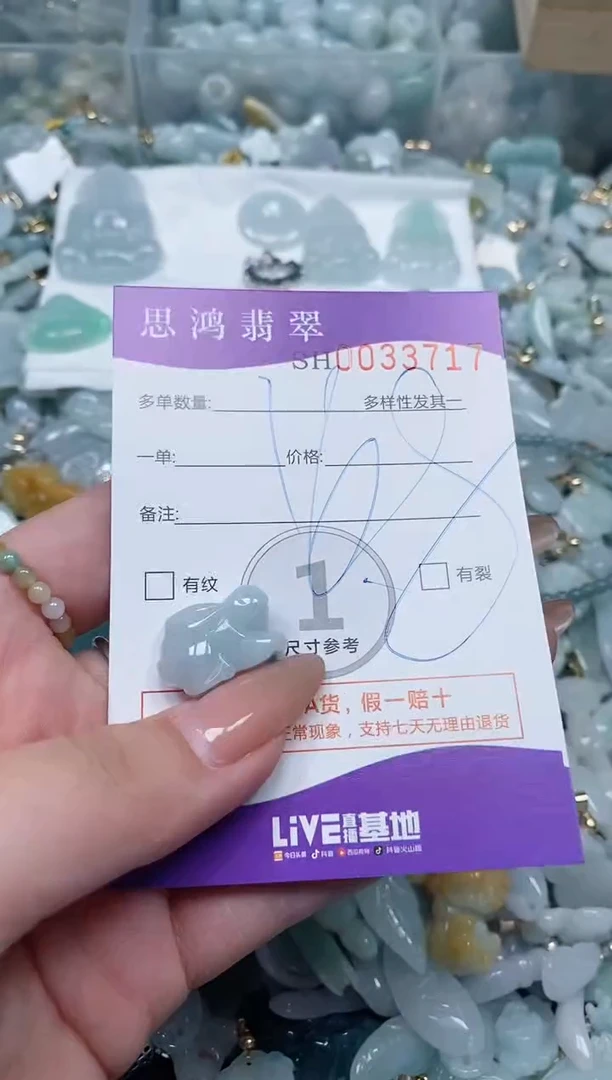 【闪购商品】翡翠颈饰未镶嵌闪购商品0033717