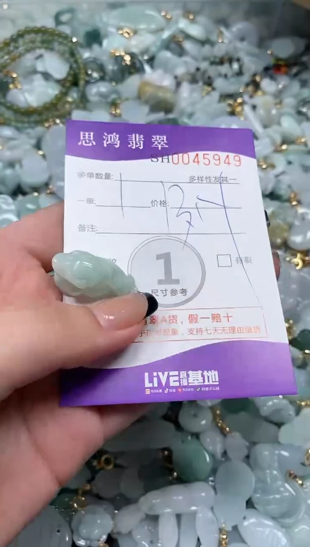 【闪购商品】翡翠颈饰未镶嵌闪购商品0045949