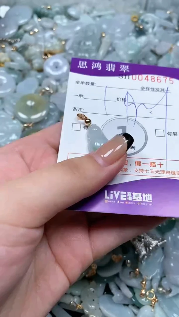 【闪购商品】翡翠颈饰未镶嵌闪购商品0048675
