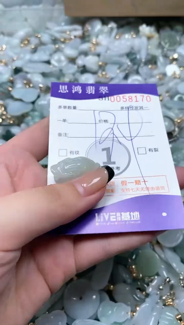 【闪购商品】翡翠颈饰未镶嵌闪购商品0058170
