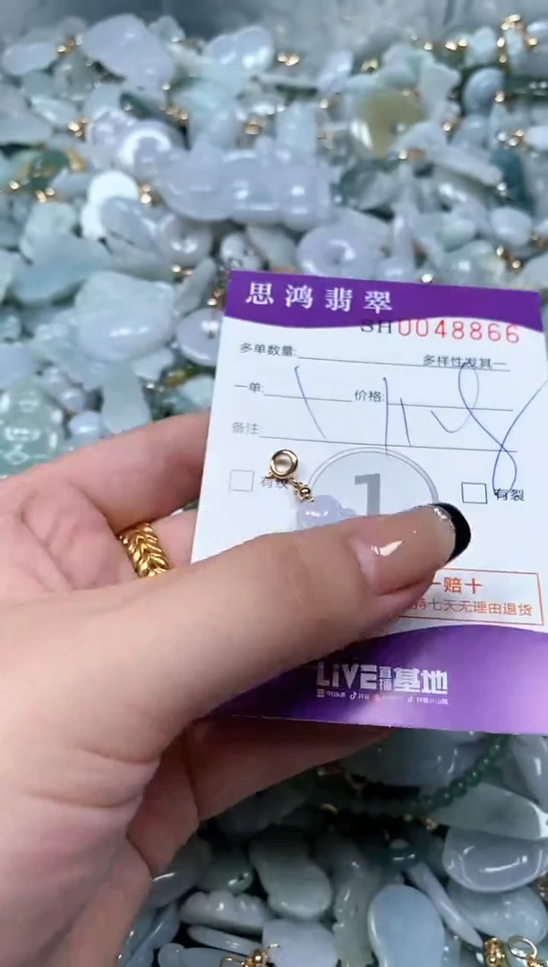 【闪购商品】翡翠颈饰未镶嵌闪购商品0048866