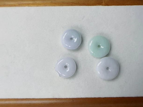 天然翡翠A货平安扣吊坠手链（多样性发货发其一）