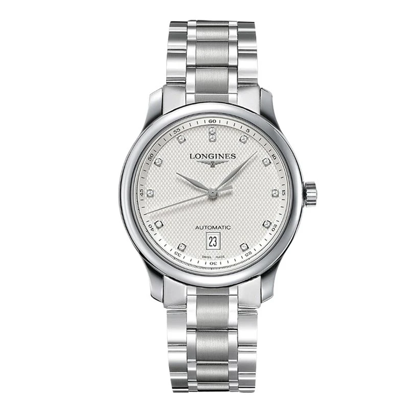 99新 Longines/浪琴 名匠628/机械/白盘钻刻/表径38.5mm/男士腕表