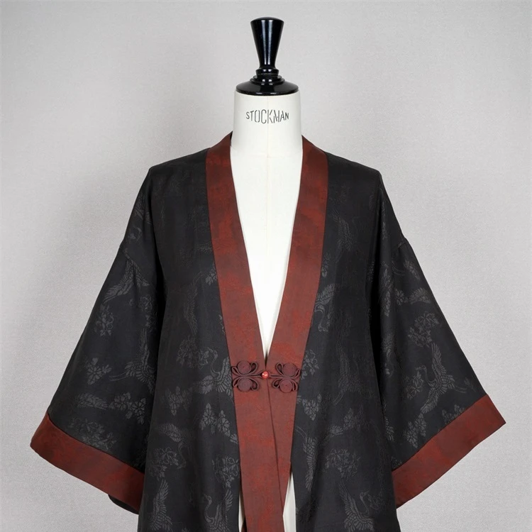 【鹤影】两面双穿香云纱外套CD2167537