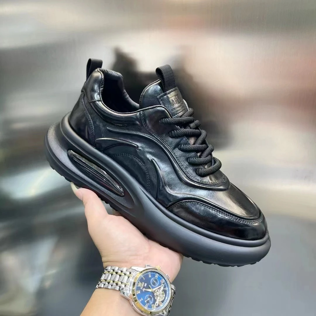 jlt/金郎特休闲透气耐磨百搭舒适增高休闲休闲鞋香8011