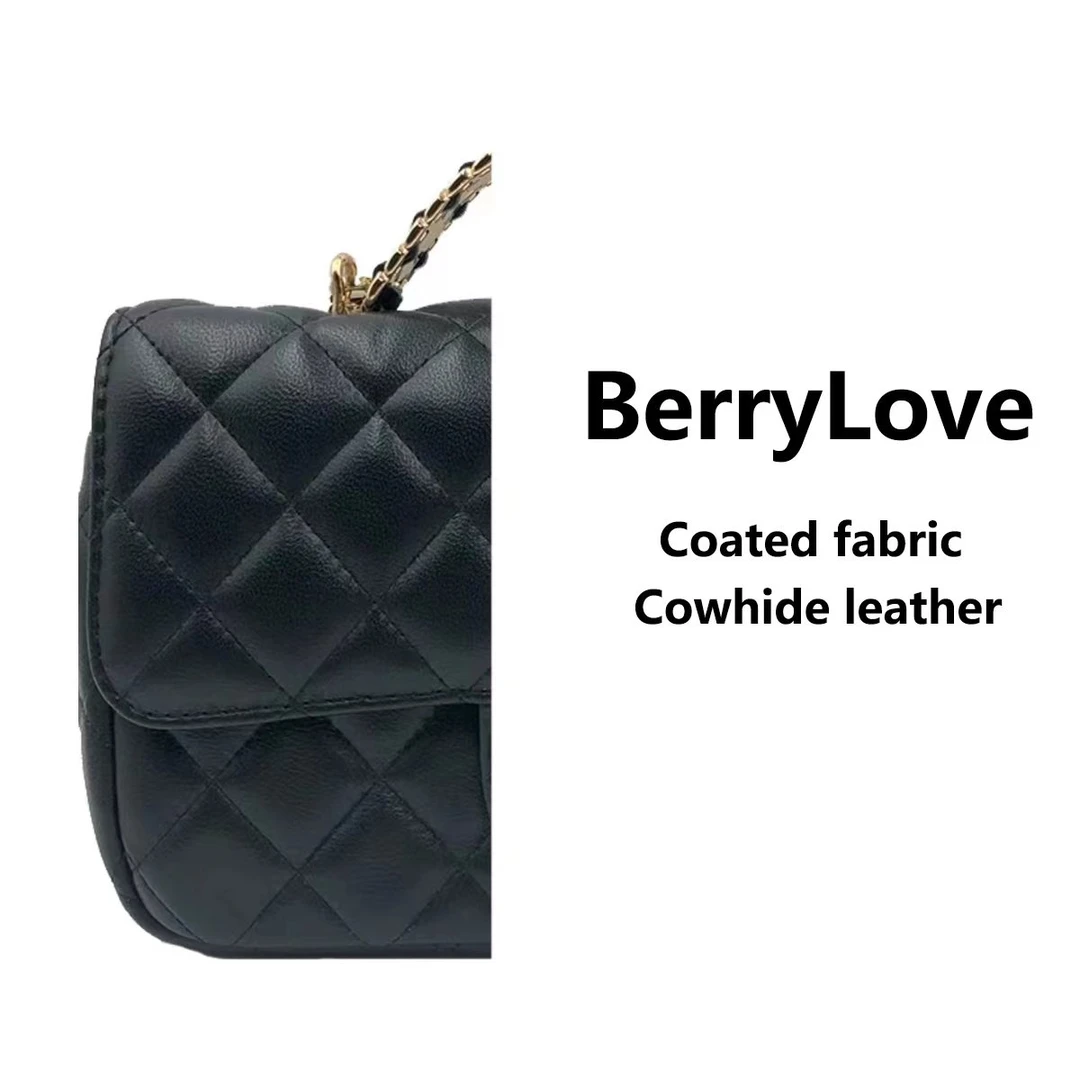 【Berry Love定制】大C轻奢夏季时尚休闲牛皮香女士手提链条包（浮