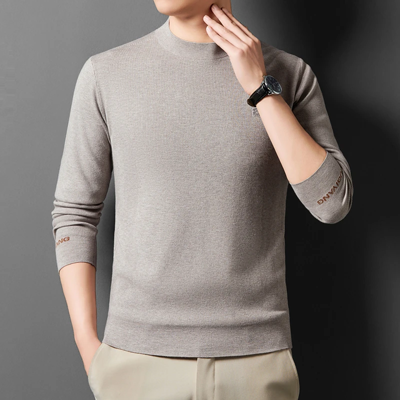 秋冬男士潮牌针织休闲羊毛衫长袖  201-300