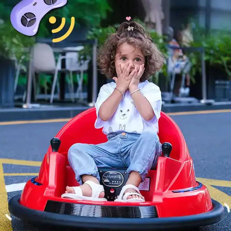 新款户外室内带遥控早教宝宝1-5岁3岁儿童电动车碰碰车卡丁车
