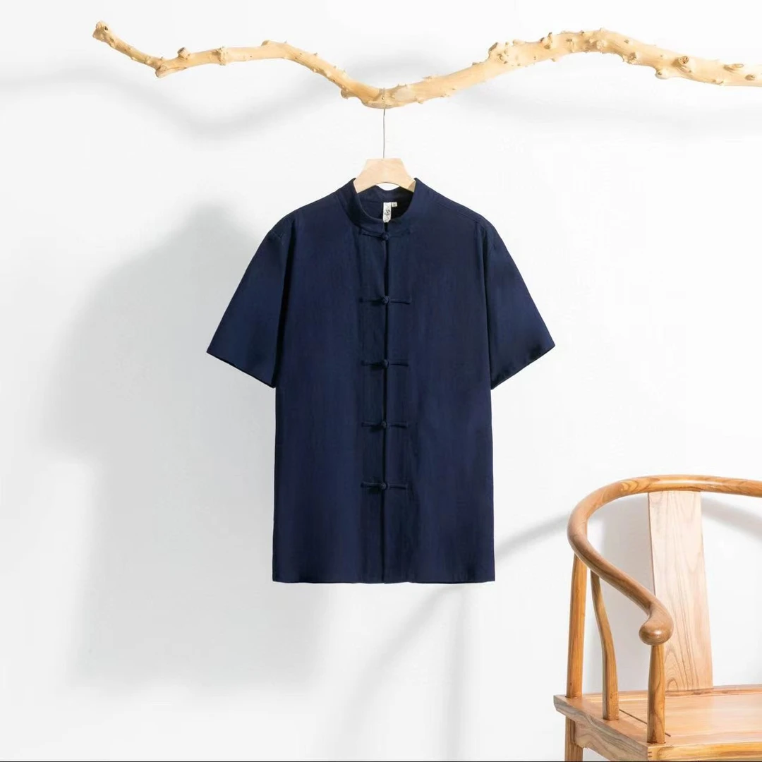 溪亭•锦书 南山崔崔男士气质国风上衣衬衫