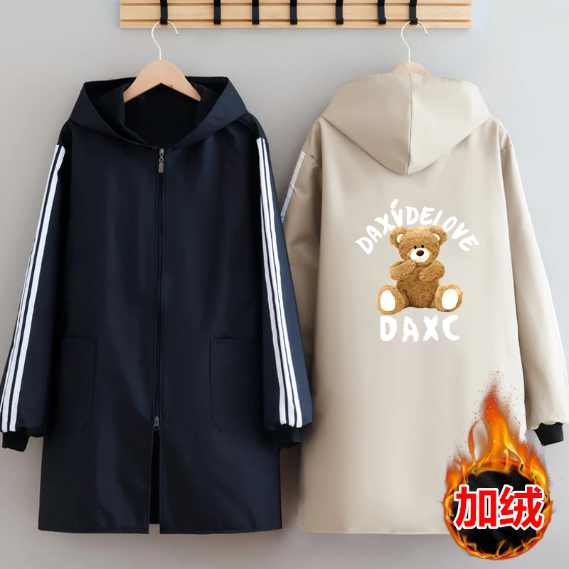 新款防水有袖工作服加绒罩衣大人女男士定制秋冬围裙长袖家用厨房