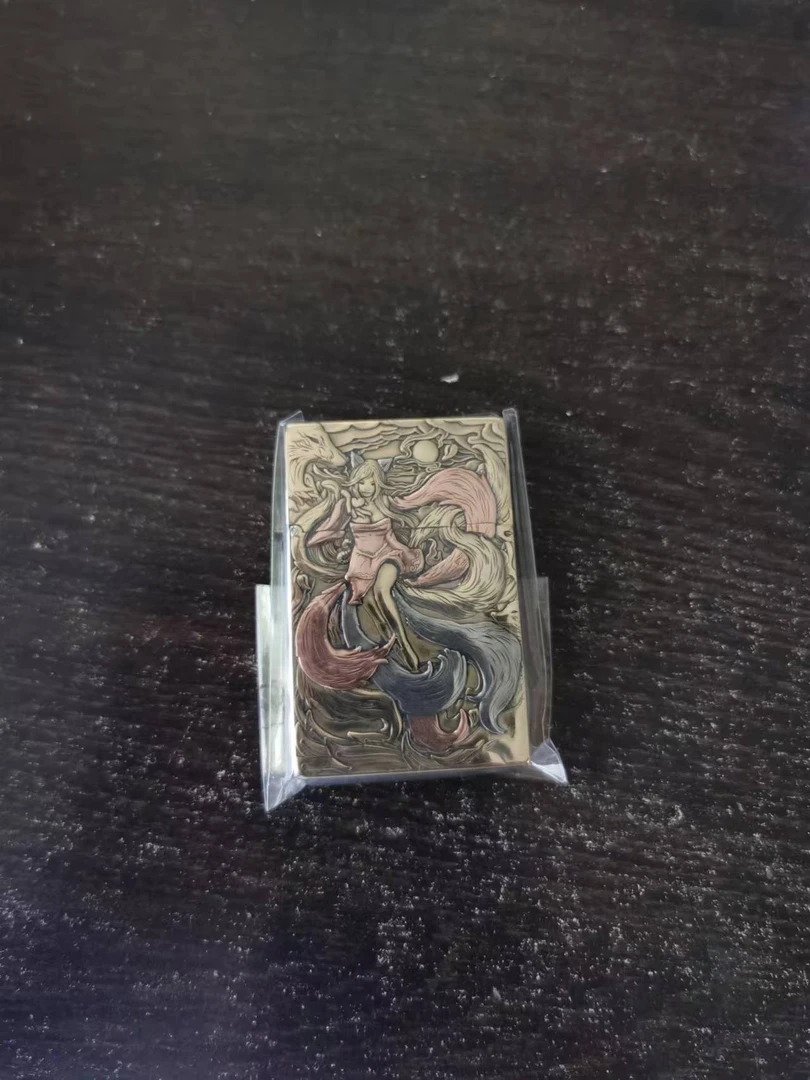 weibster超薄小重甲G63 九尾狐 黄铜 煤油打火机