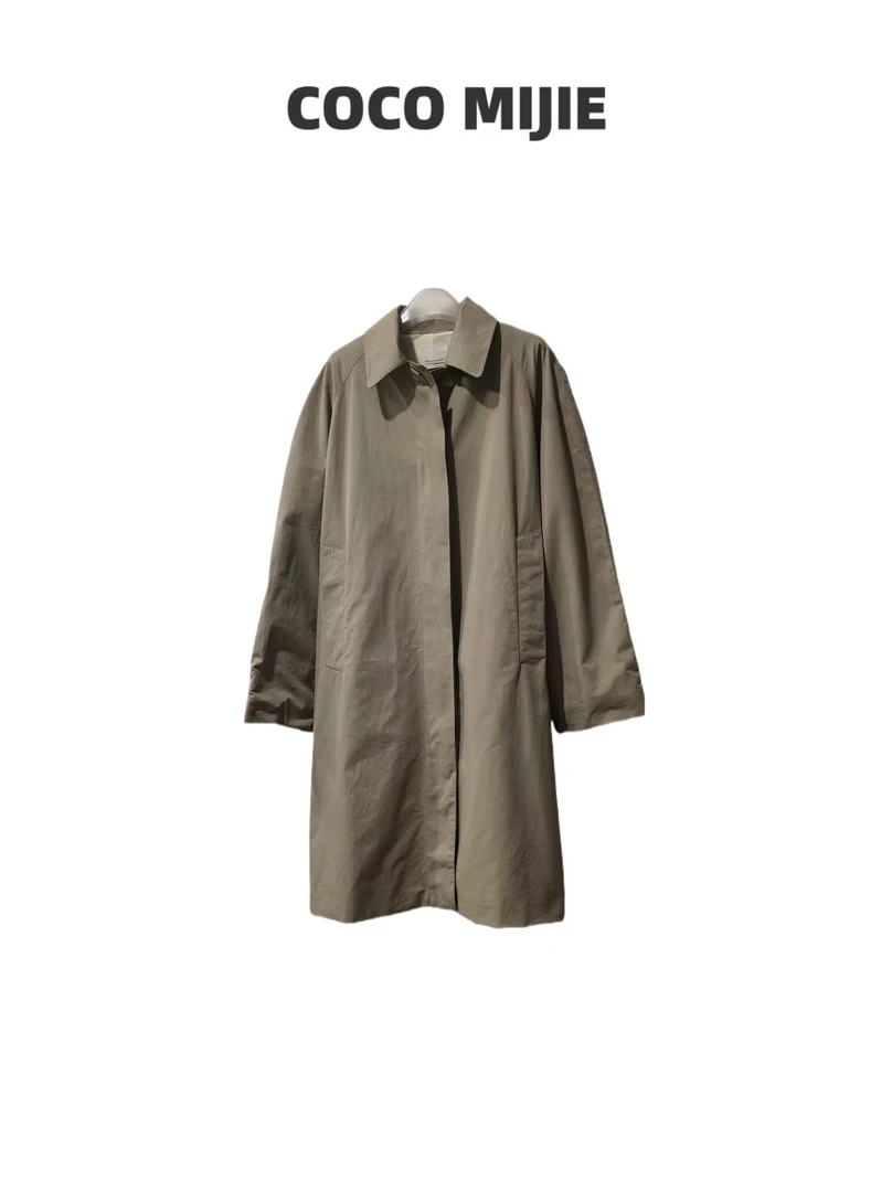 新款泡菜女工装宽松休闲风衣外套（价格已开）