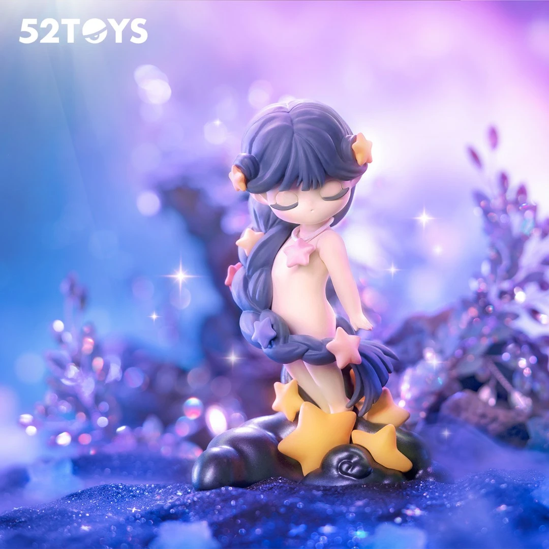52TOYS天之精灵Sleep系列盲盒潮玩手办心意礼物植绒珠光摆件