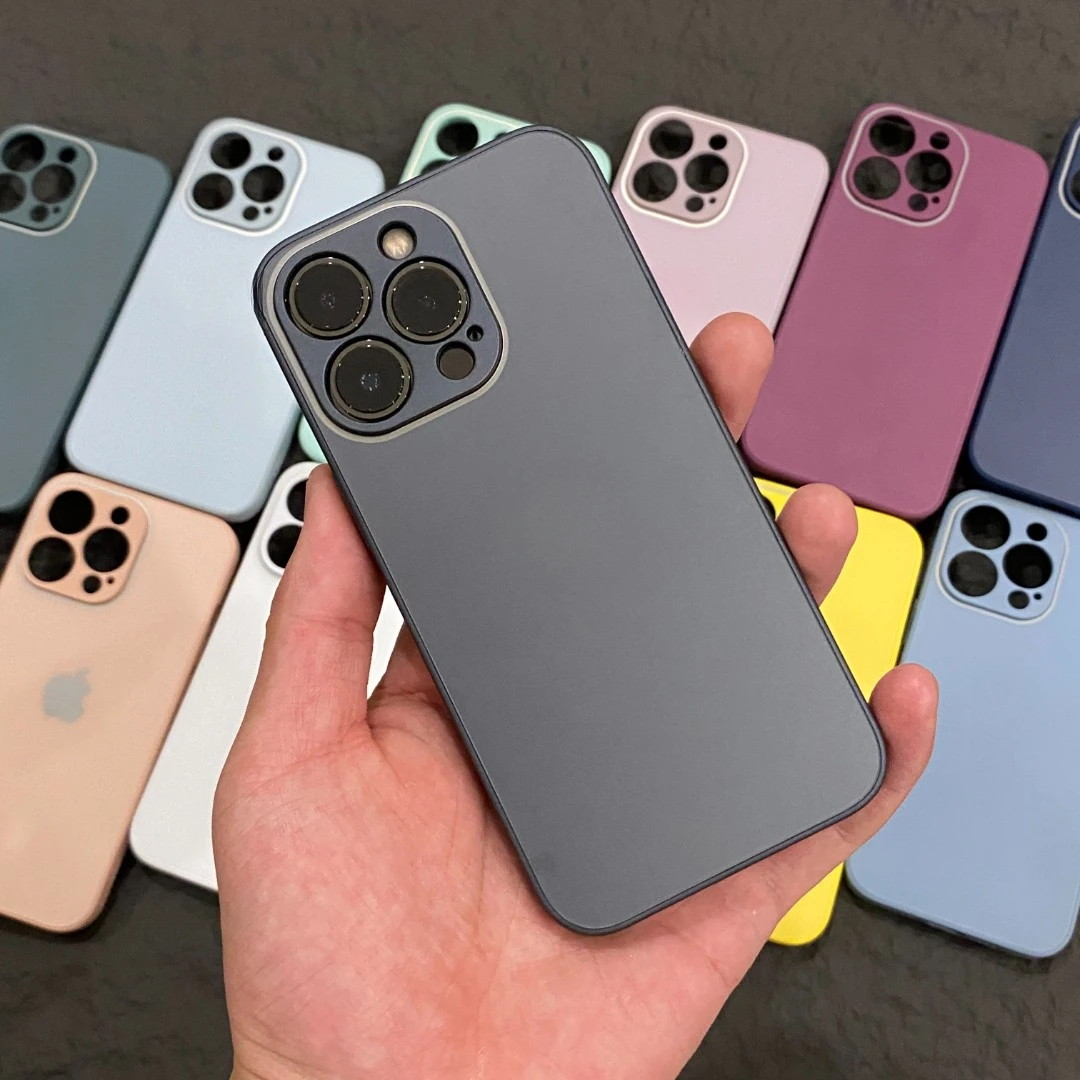 苹果13肤感磨砂超薄iPhone12promax苹果11软外壳潮XSmax创意7套