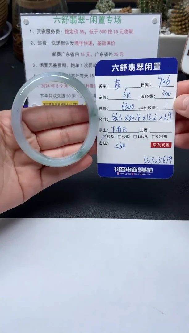 【闪购商品】翡翠手镯未镶嵌D2325679