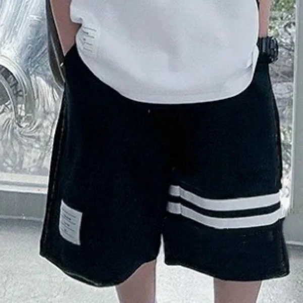 2025夏季新款中大童薄款潮酷轻薄裤子百搭帅气短裤/KZ2191  L