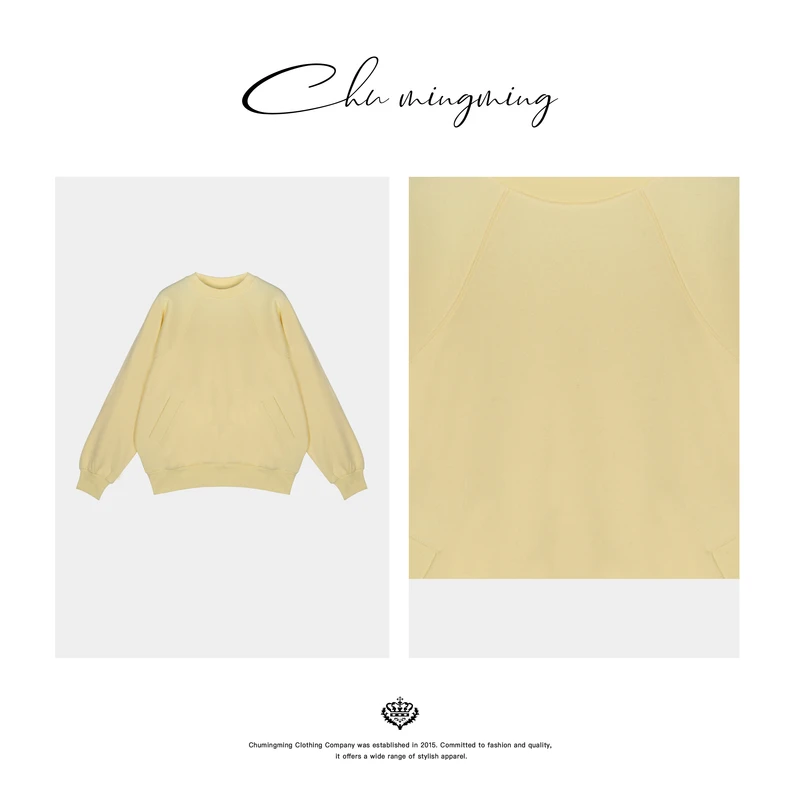 【CHU/2024SSNEW】原创设计《心动》圆领卫衣YR0084