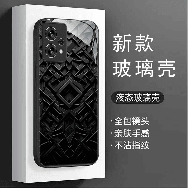 OPPOK10x手机壳oppok10X玻璃暗黑菱角男款全包防摔时尚简约创意网