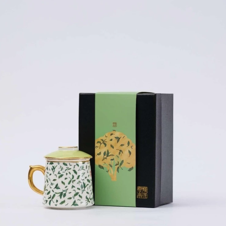 [德宏新华]杯子礼盒发现云南系列文创南诏国与大理国茶之冰岛昔归