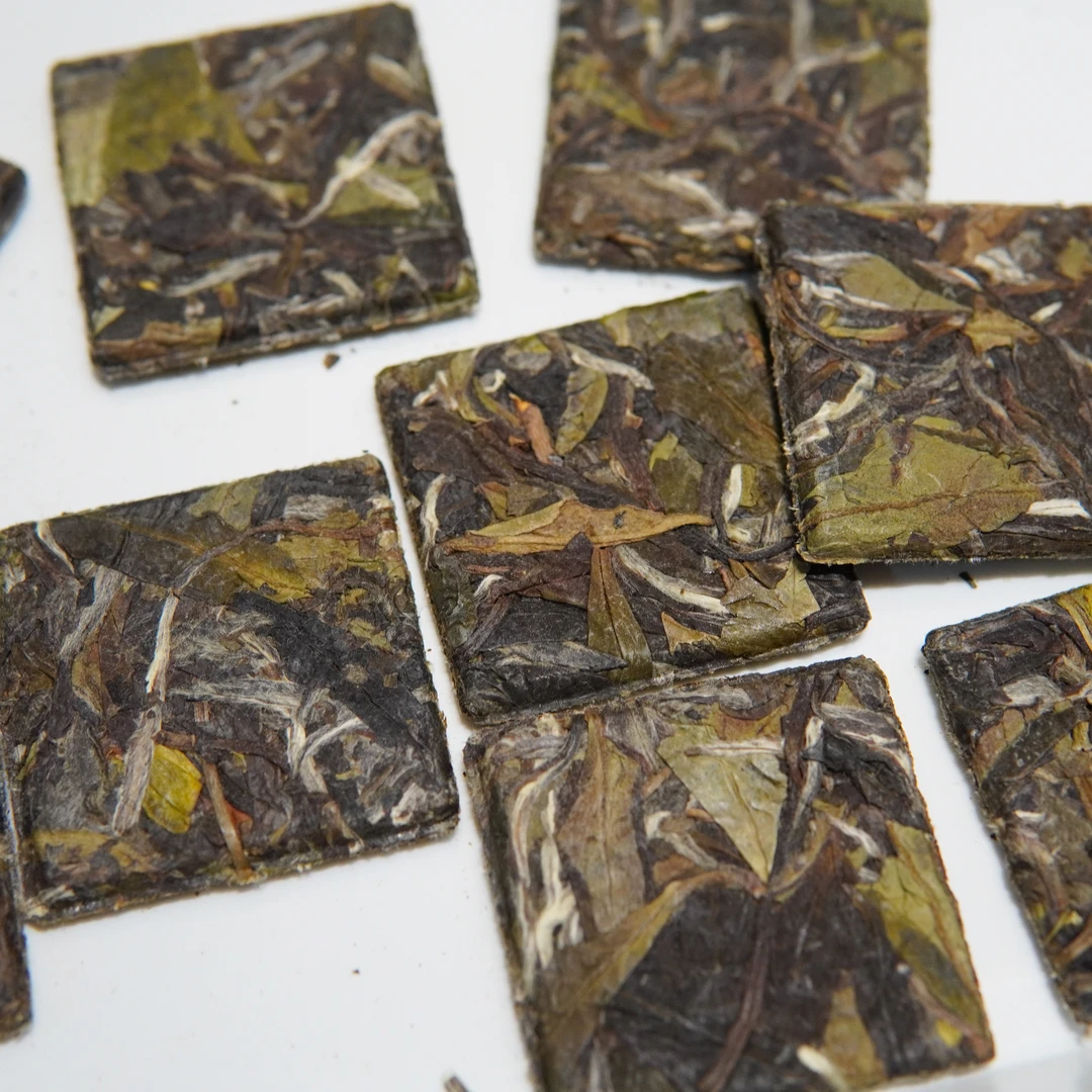 2022年制茶白牡丹5克便携装茶香茶片250克到手50片高山日晒白牡丹