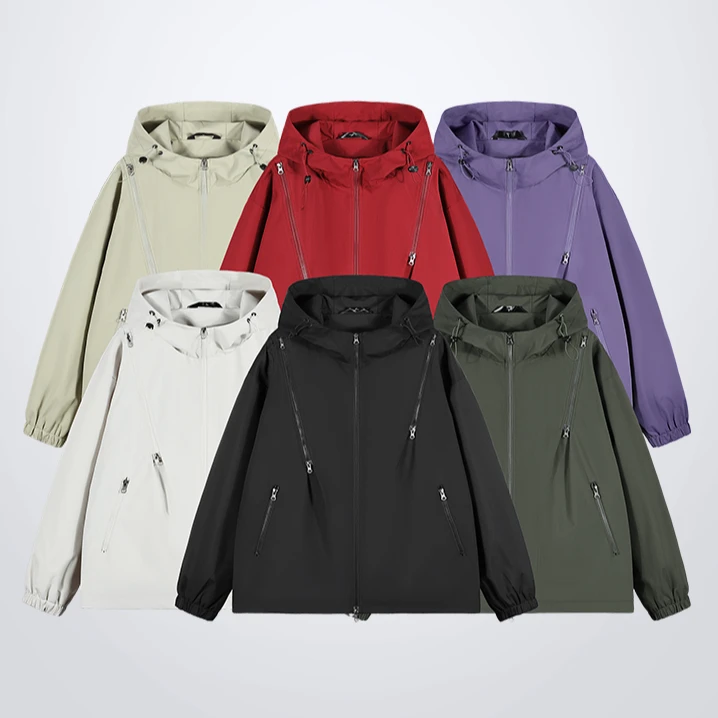 亦声夹克休闲男外套男士春秋运动户外百搭连帽防风春季薄款宽松