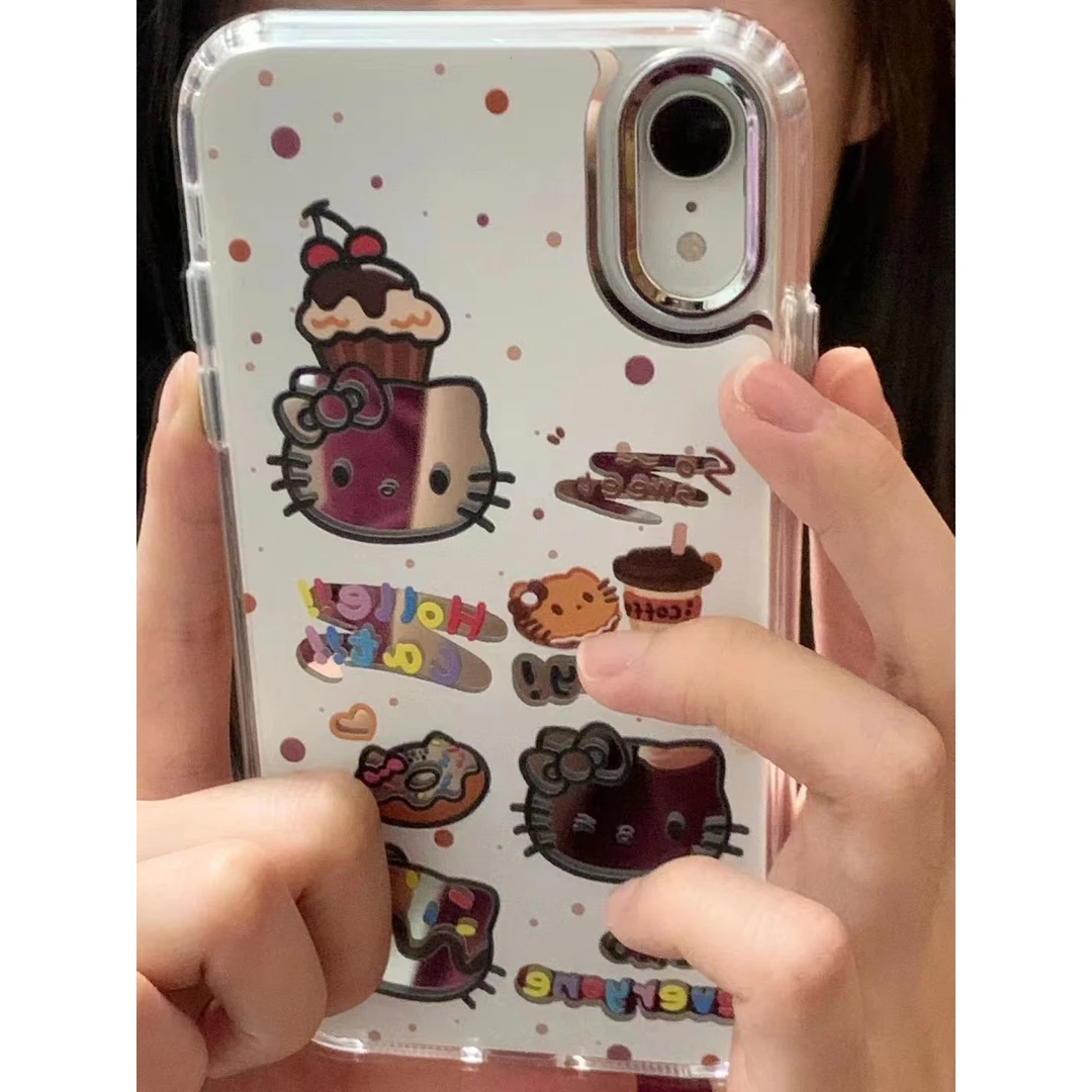 可爱iPhone14promax透明手机壳苹果15/13/12/11全包xr软套xs防摔