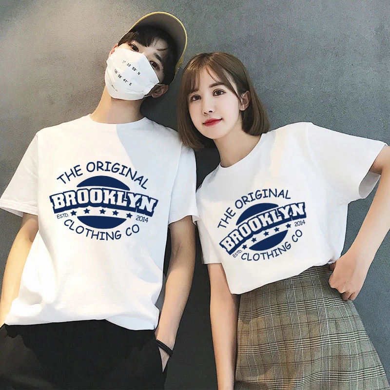 夏装2023新款夏季宽松男T恤网红ins超火纯棉短袖薄款