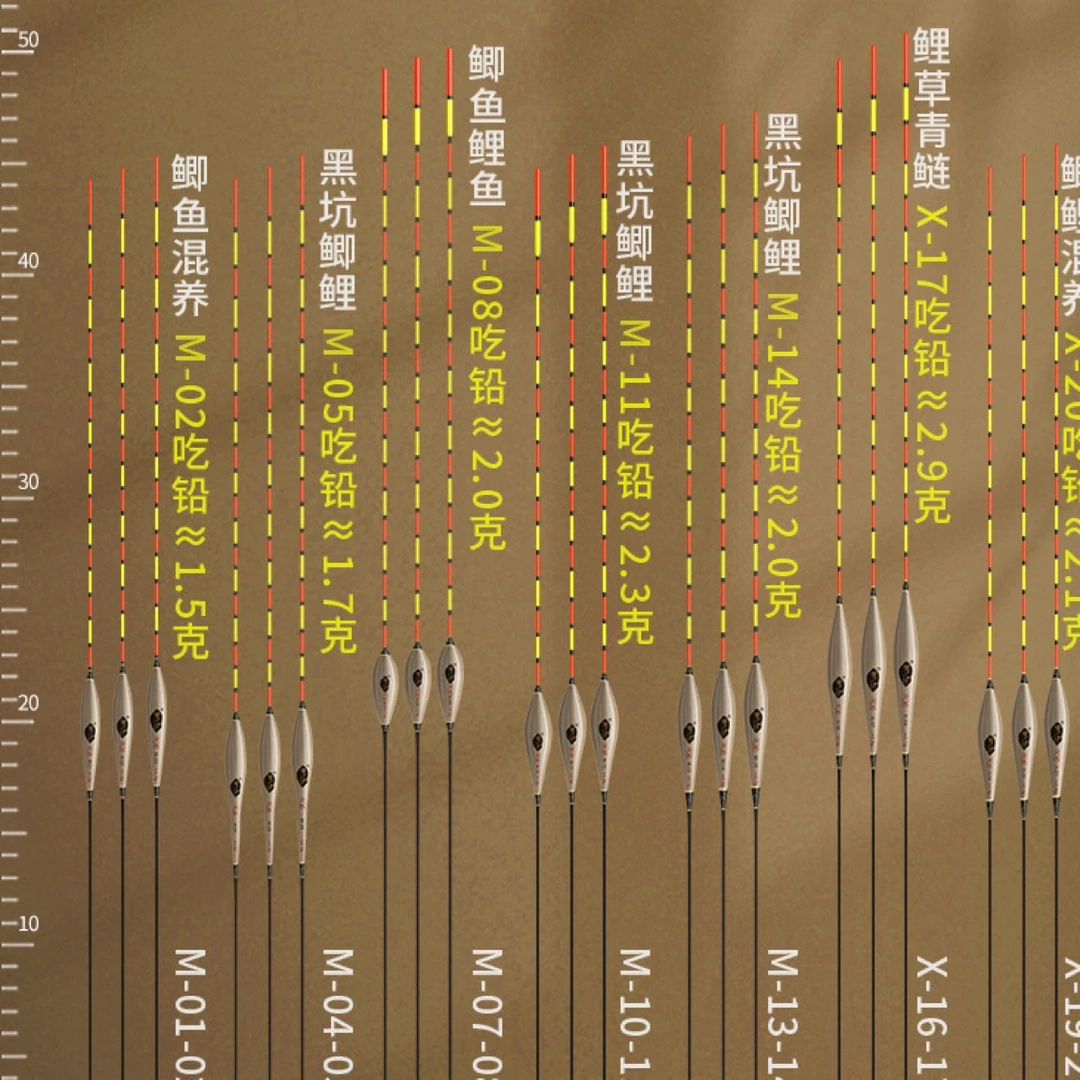 轻口芦苇浮漂行程浮标 加粗尾醒目鱼漂高灵敏鲫浮漂鱼漂浮標3支装