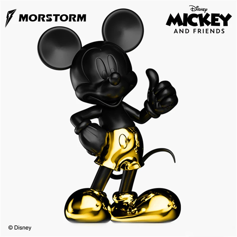 Disney/迪士尼Morstorm 电镀点赞米奇28cm 官方正版授权潮玩手办