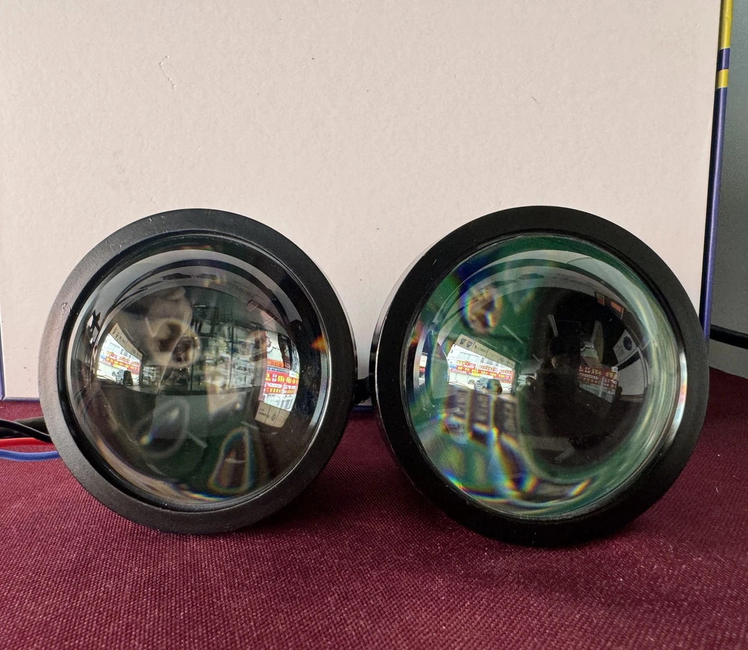 汽车透镜送远光炮