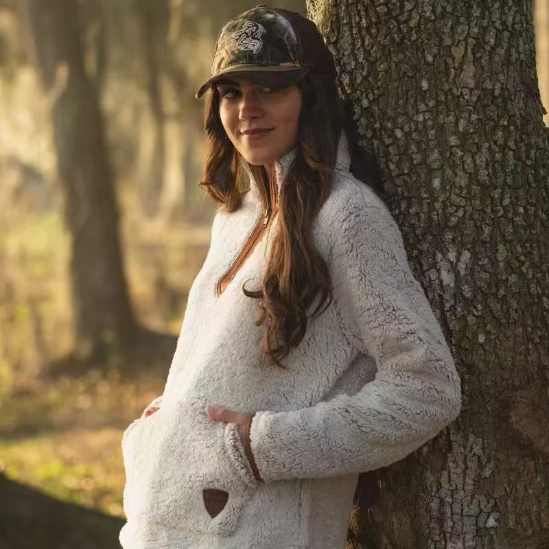 秋冬圆领套头百搭款休闲慵懒风毛毛衣外穿长袖